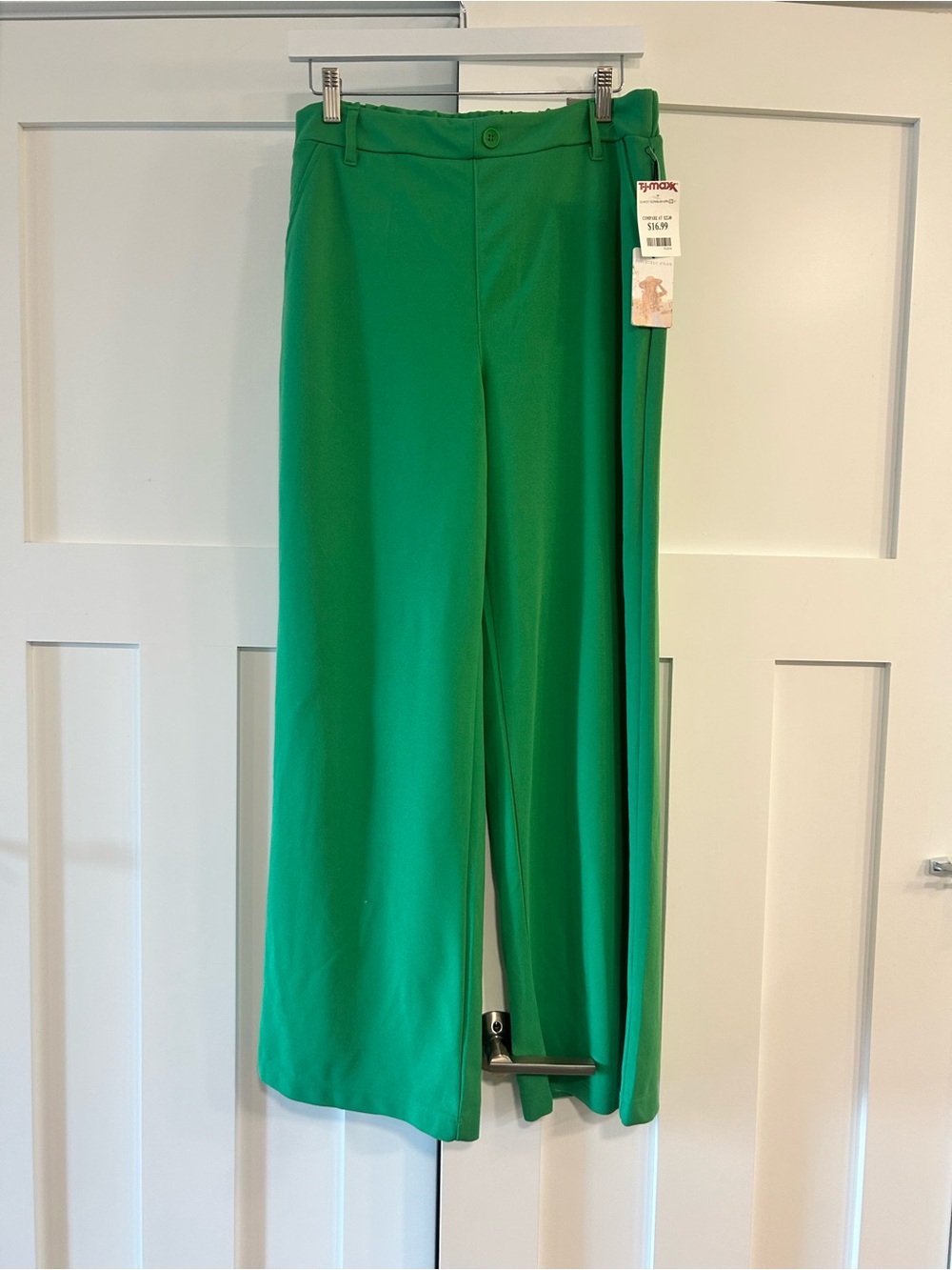 Emerald Wide-Leg Trousers